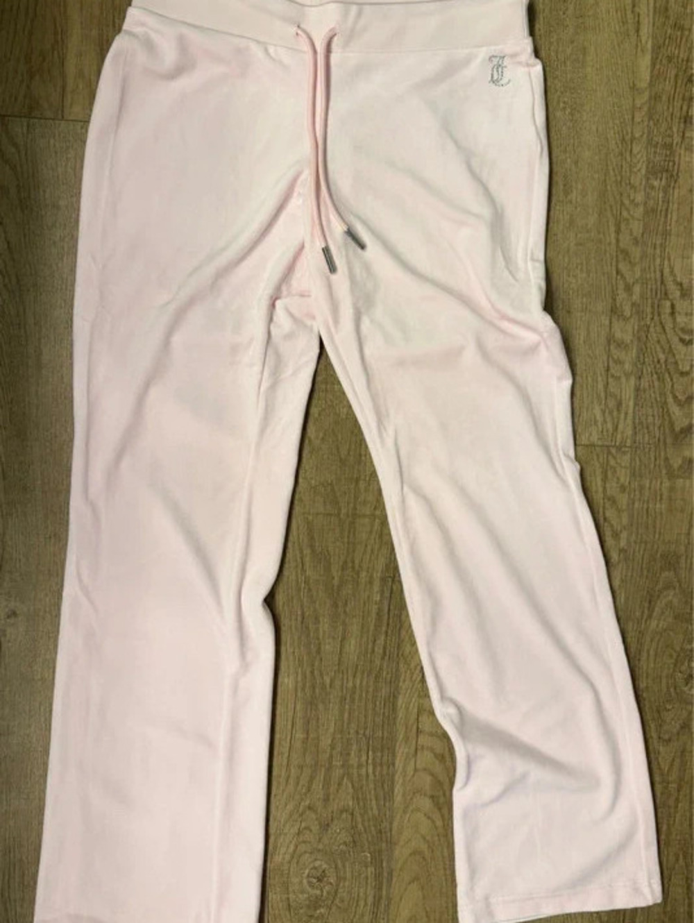 Juicy Couture OG Big Bling Velour Track Pants (Small)